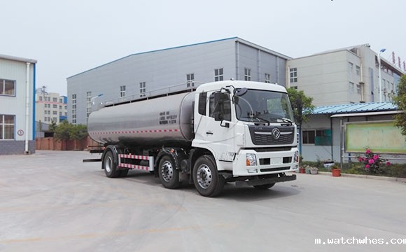 天润watchwhes牌16立方牛奶运输罐车发往洛阳