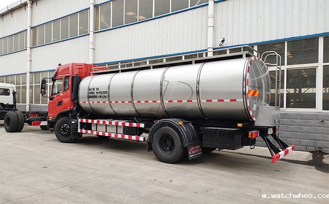 国内第一辆国六标准<a href=/ target=_blank class=infotextkey>奶罐车</a>准备发货上岗了!