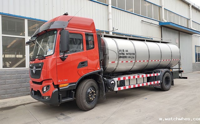 国内第一辆国六标准<a href=/ target=_blank class=infotextkey>奶罐车</a>准备发货上岗了!