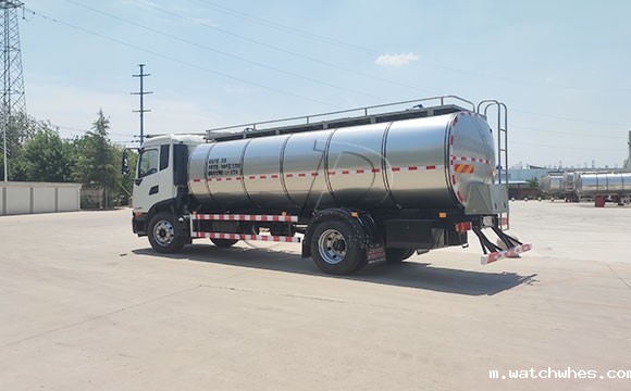 车罐一体生鲜奶运输车