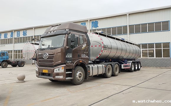 不锈钢淀粉乳运输车