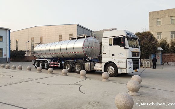 半挂奶罐运输车