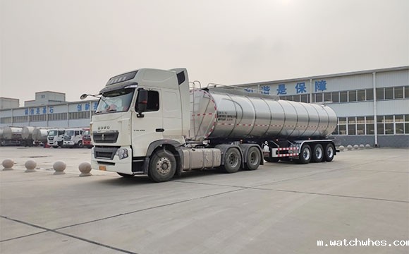 半挂鲜奶直通车