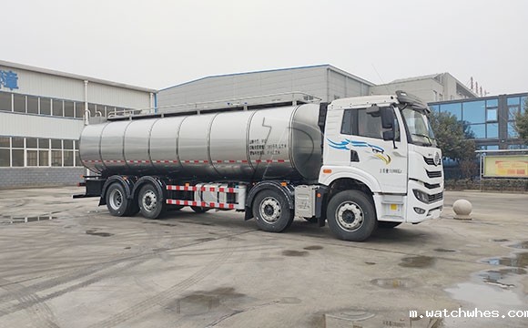 车罐一体鲜奶运输车