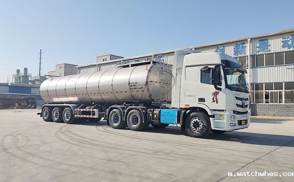 半挂鲜奶运输专用车