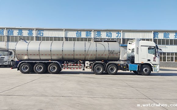 半挂鲜奶运输专用车