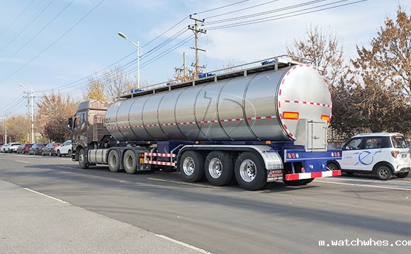 淀粉乳保温运输罐车