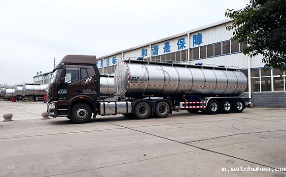 淀粉乳保温运输罐车