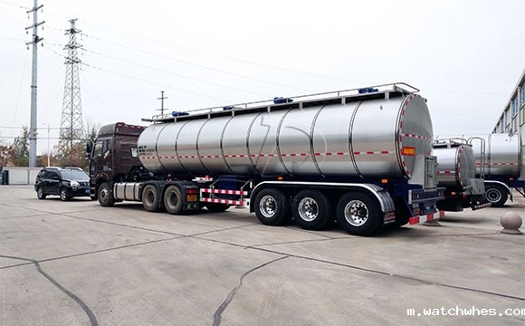 淀粉乳保温运输罐车