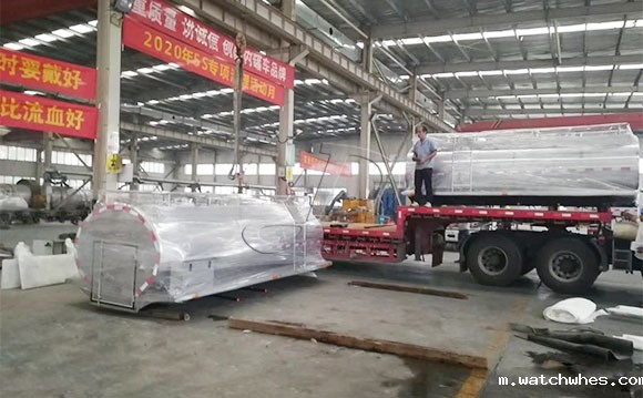 5吨不锈钢鲜奶运输罐