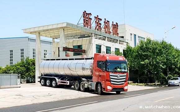 半挂牛奶冷罐车