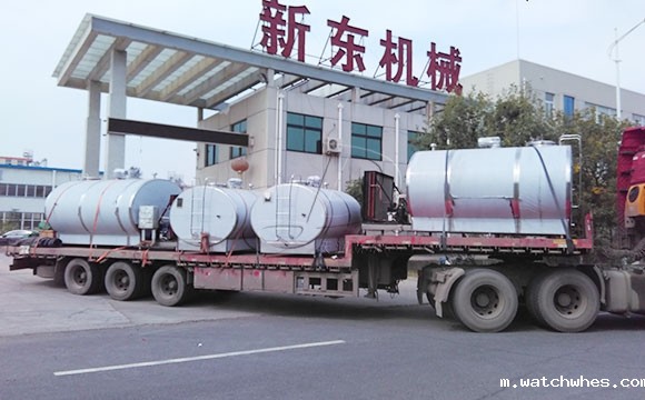 四川客户订购的四台6吨牛奶<a href=/ target=_blank class=infotextkey>制冷罐</a>顺利发货
