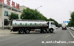 河南watchwhes2台前四后六20吨奶罐车发往宁夏