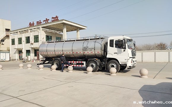 一体液奶运输罐车