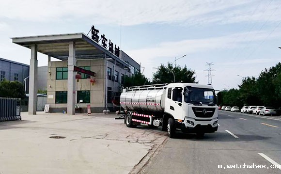 国六鲜奶运输罐车