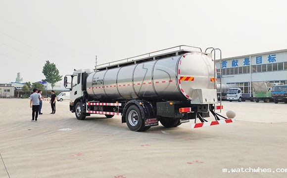 不锈钢保温鲜奶罐车