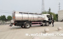 山东10吨不锈钢保温鲜奶罐车今天下午发往聊城