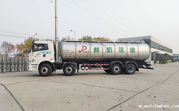 前四后六奶罐车