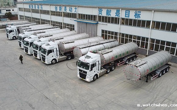 半挂奶罐车