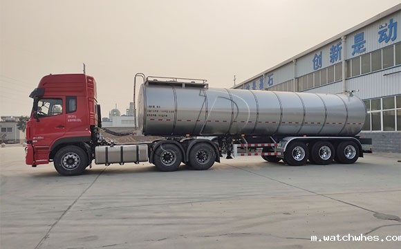 半挂奶罐车