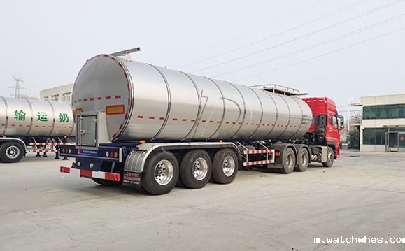 半挂奶罐车
