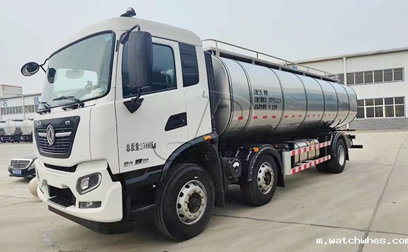 东风天锦鲜奶运输车