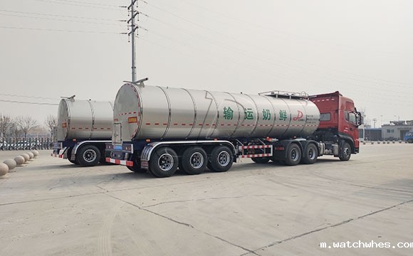半挂奶罐车