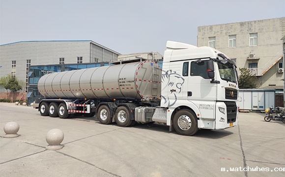 半挂奶罐车