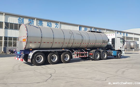 半挂鲜奶运输专用车