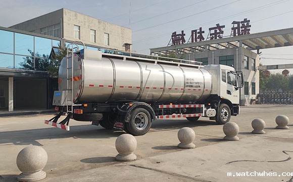 车罐一体鲜奶运输车
