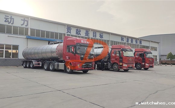 半挂奶罐车