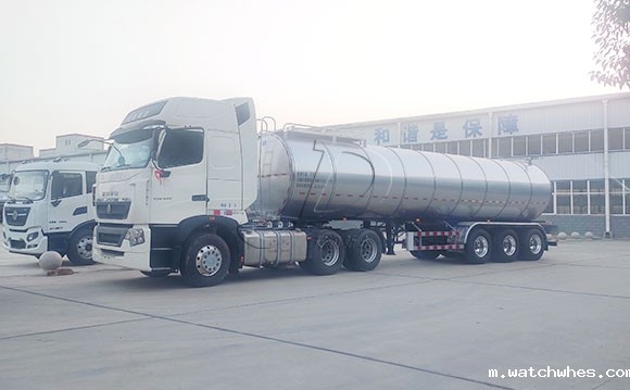 半挂鲜奶运输专用车