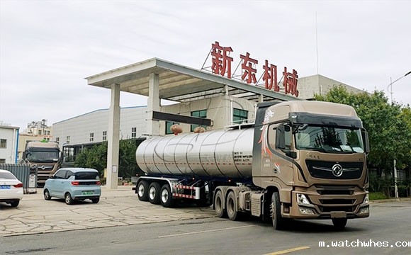半挂奶罐车