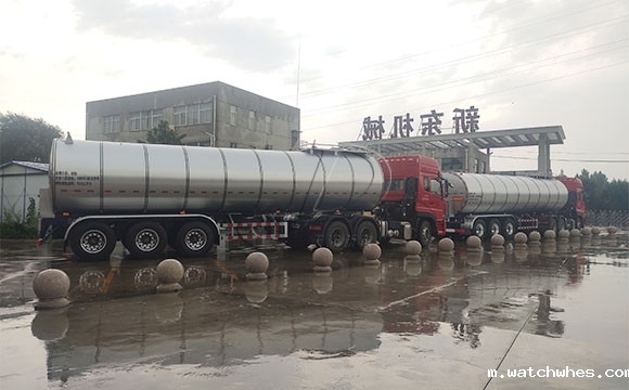 鲜奶运输半挂罐车