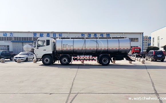 一体液奶运输罐车