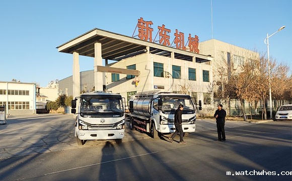 车罐一体羊奶运输车