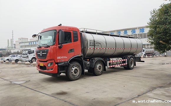 国六10吨运输鲜奶罐车