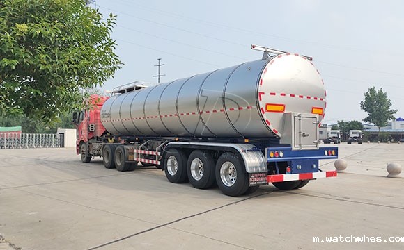 33方鲜奶槽罐车