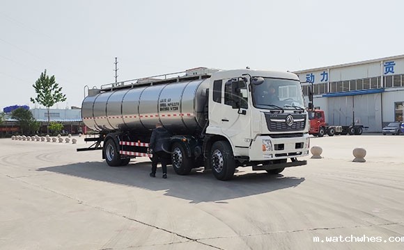 车罐一体鲜奶运输罐车