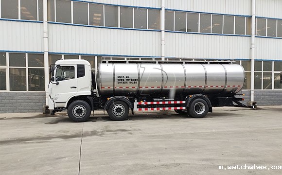 天润watchwhes鲜奶运输车