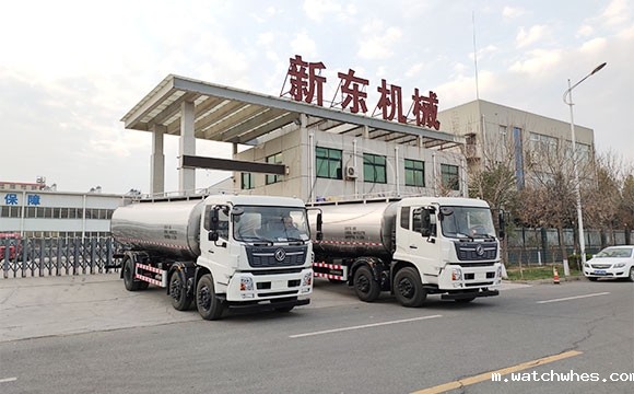 物流拉奶罐车