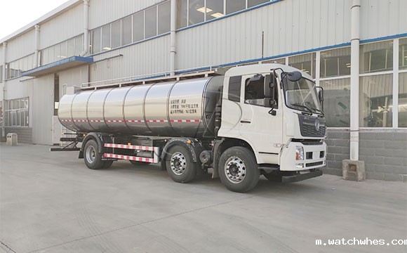 天润watchwhes鲜奶运输车