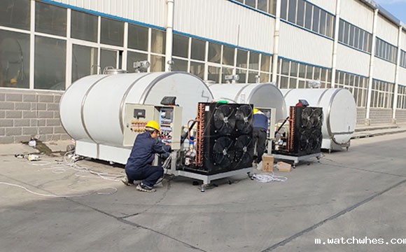 直冷式保温储奶罐